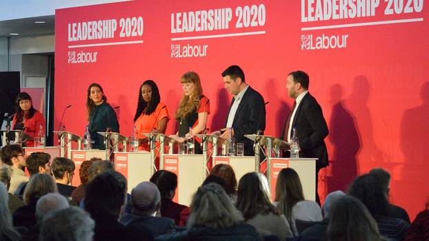 Wahlkampf für die stellvertretende Führung der Labour-Partei 2020 in Bristol, 1. Februar 2020